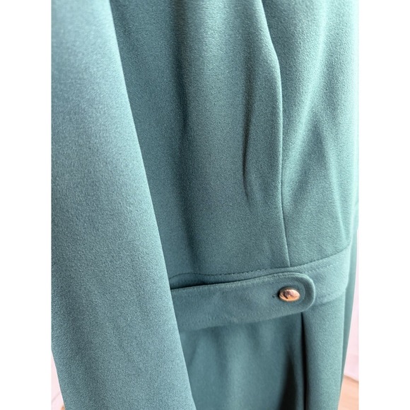 NWT MRSP $128 London Times Women's Side Tab Fit & Flare Dress Size 16 Chic - Picture 4 of 8